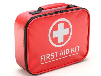 Car First Aid Kit 3D model
