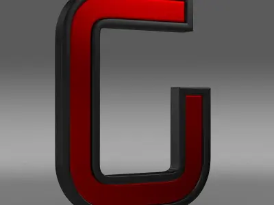 Italdesign Giugiaro logo 3D model