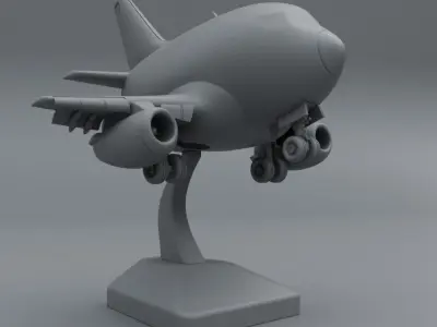 Boeing 737 - 200 3D print model