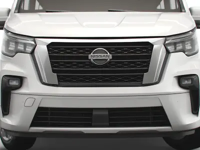 Nissan NV 300 Minibus 2021 3D model