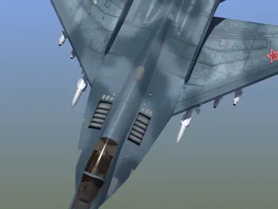 Mig29K Fulcrum 3D model