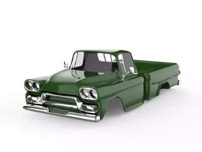 1959 gmc 100 fleetside 3D print model