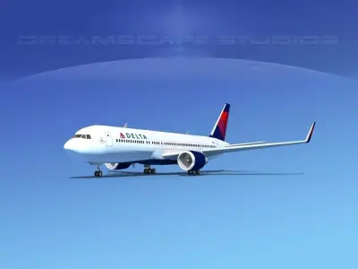 Boeing 767-300 Delta 3 3D model