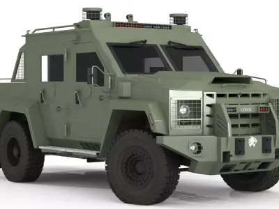 Lenco BearCat X-3  3D model