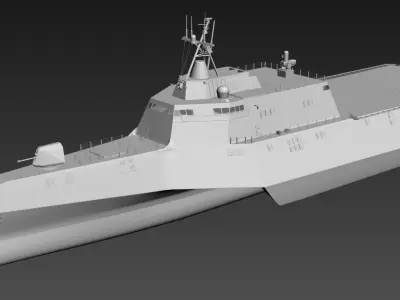 USS Independence LCS 3D model