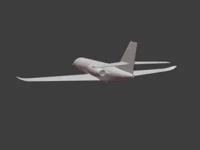 Cessna 680 Citation Sovereign 3D print model
