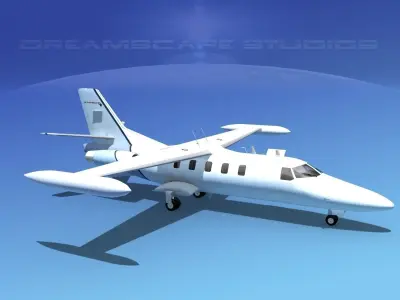 Dreamscape AT-48 Jet Executive V04 3D model