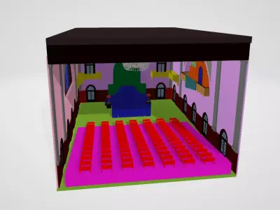 2nd Grand National Assembly of Turkey Building 3D model