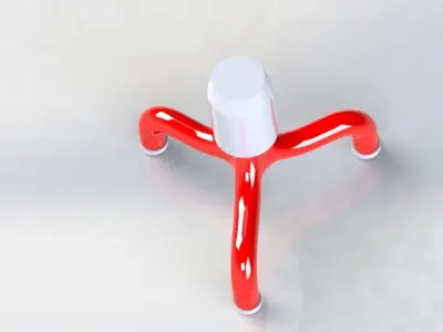 driver stool 3D model