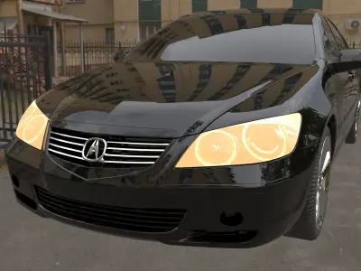 Acura ML Car Free 3D model