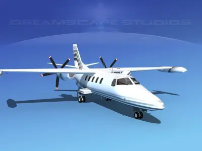 Dreamscape AF-46 Turbo Star Executive V06 3D model