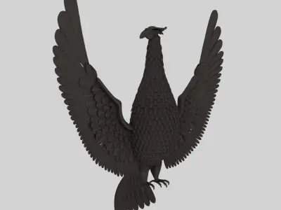 bird of Khumo 3D model