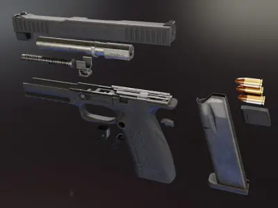 Arsenal Firearms Strike One Low-poly 3D model