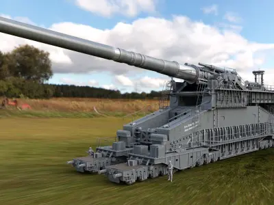 Dora Cannon 3D model