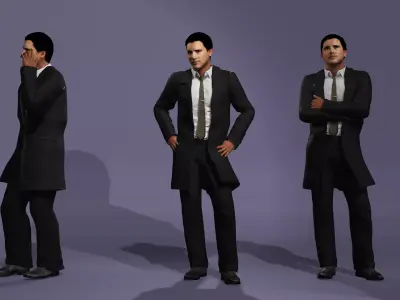 Next-Gen Realistic Batman Bruce Wayne Christian Bale Edition 3D model