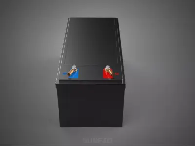 STANDARD INDUSTRIAL BATTERY DC VOLT POWER SUPPLY ENERGY STORAGE 3D model