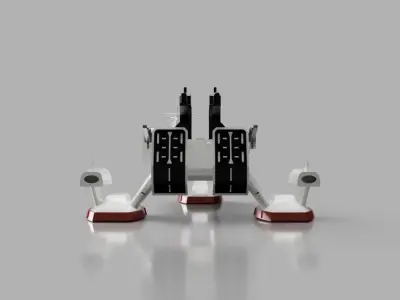 1-1700 Freeden from gundam X 3D print model