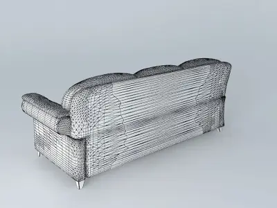 Pillow Sofa Free 3D model