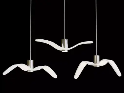 Night birds pendant 3D model