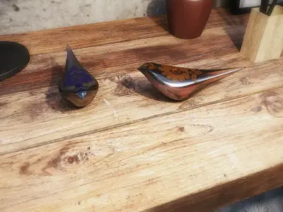 Glass Bird Free 3D model