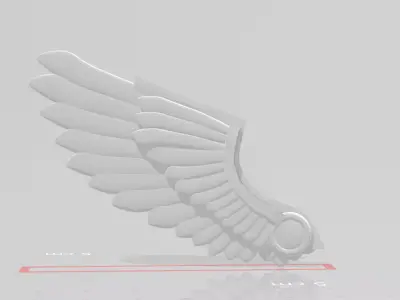 Angelic WIngs Free 3D print model