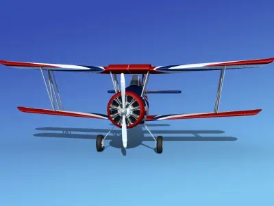Grumman G-164 AgCat V17 Sport 3D model