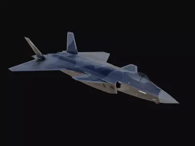 ChengDU J20 Fighter 3D model