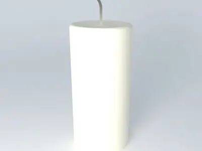 Candle Free 3D model 4