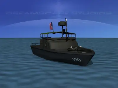 PBR Patrol Boat Riverine 3D model