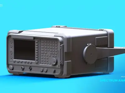 Spectrum Analyzer 3D model