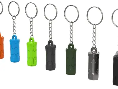 Helldivers Keychains Bundle - 7 Printable STLs - Commercial Use 3D print model