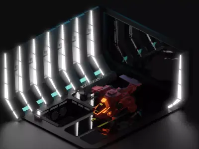 Blood Angel Stormhawk 3D model