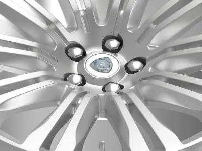 Lancia Thema 2014 rim 3D model