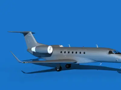 Embraer Praetor 600 V00 3D model