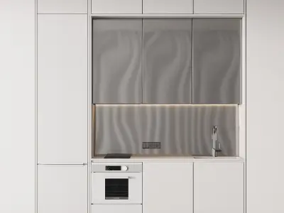 236 modern kitchen 13 mini kitchen 02 PART 2 3D model