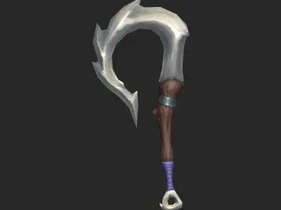 Fantasy Weapon Collection Low-poly 3D model