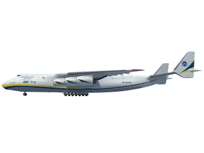 Ukrainian Jet  Antonov An-225  3D model