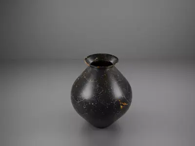 Realistic 3d Vase Model Low-poly 3D model