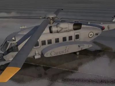 Sikorsky CH-148 Cyclone 3D model