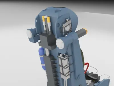 Ejection seat 3D model