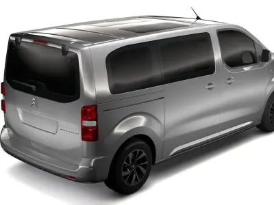 Citroen SpaceTourer L2 2017 3D model