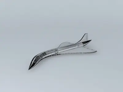 Concorde SP Free 3D model