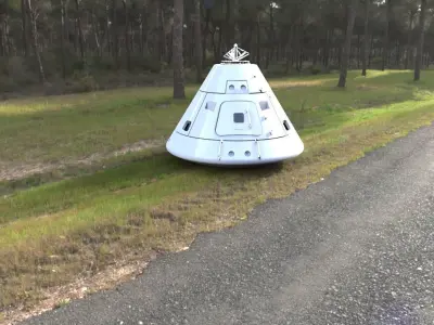  Apollo Command Module 3D model