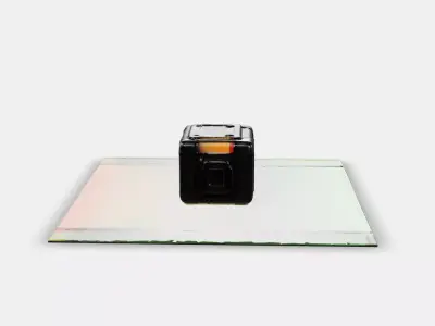 Modern Rectangular BatteryPack Low-poly 3D model