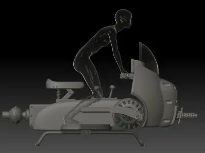 sh effect Figuarts JacksDo Bulma capsula 3D print model