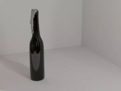 Molotov cocktail Free 3D model