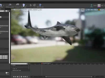 Tiger Shark - GameReady Low-poly 3D model