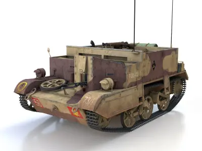 Bren Gun Carrier MK I - BUC - T12642  3D model