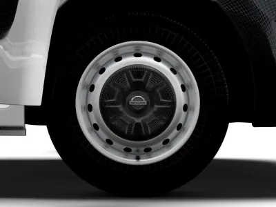 Nissan NV400 Van L4H2 HQ Interior 2021 3D model