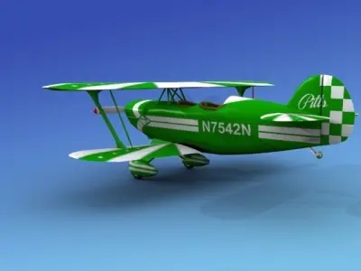 Pitts Special 3D model
